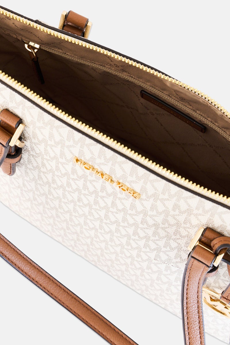 Michael Kors Women Brand Logo Tote Bag, Multicolor - Image 4